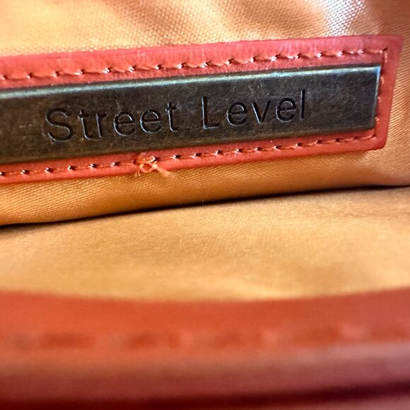 Orange Street Level Faux Leather Purse - Picture 7 of 8